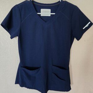Skechers XS Navy Scrub Top
